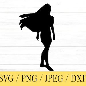 Princess svg, Princess, png, dxf, jpeg, Digital Download, Cut File, Cricut, Silhouette, Glowforge