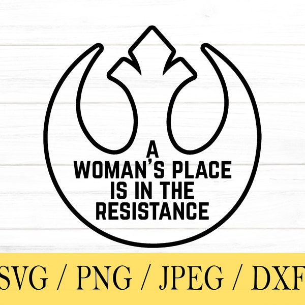 Women's Resistance svg, Abortion SVG, svg, png, dxf, jpeg, Digital Download, Cut File, Cricut, Silhouette, Glowforge, Svg files for cricut