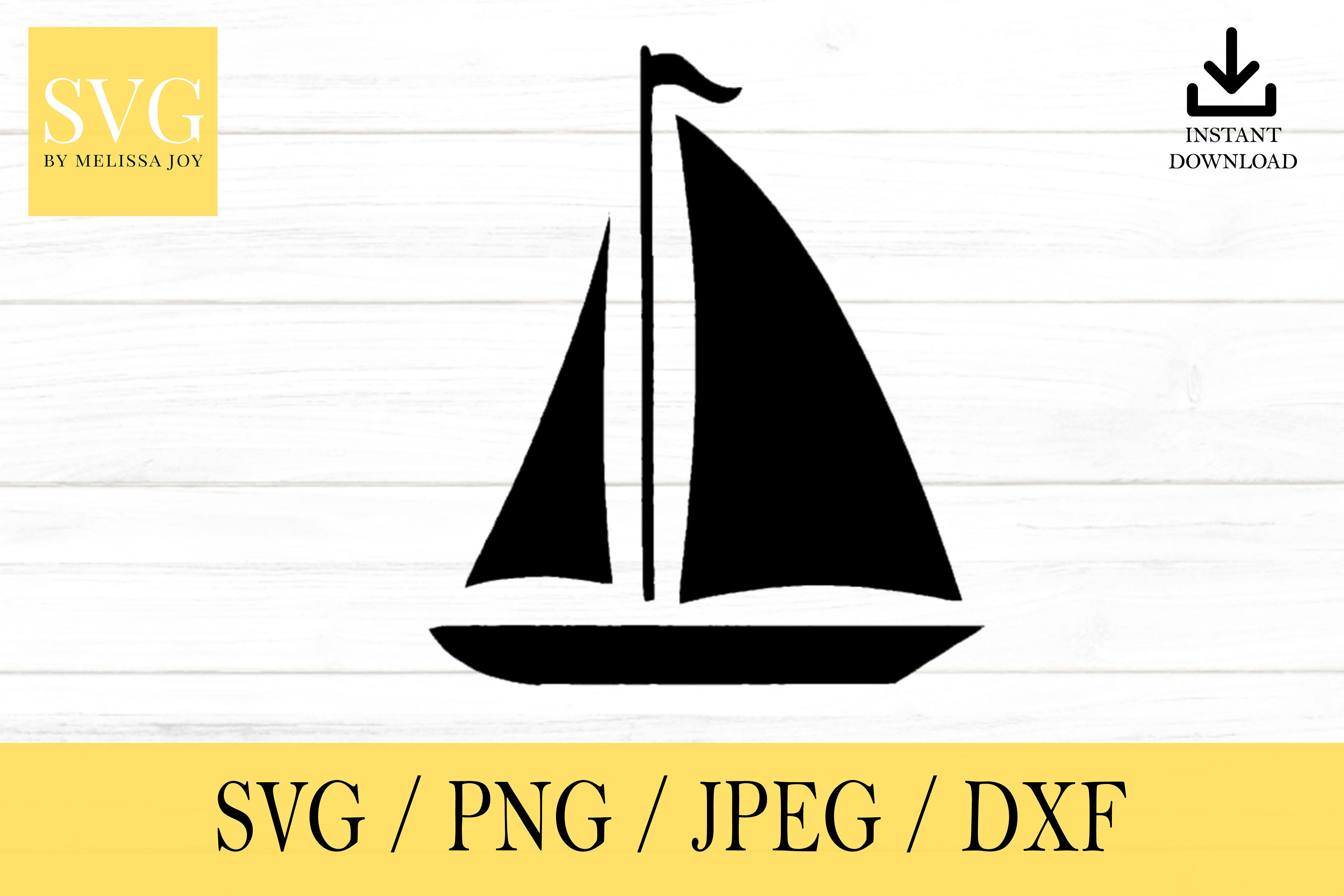 Sailboat svg Sailing SVG svg png dxf jpeg Digital File | Etsy