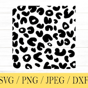 Cheetah Print svg, Leopard Print SVG, svg, png, dxf, jpeg, Digital Download, Cut File, Cricut, Silhouette, Glowforge, Svg files for cricut