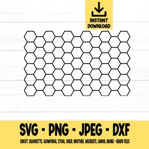 Hexagon Pattern svg, Chicken Wire SVG, svg, png, dxf, jpeg, Digital Download, Cut File, Cricut, Silhouette, Glowforge, Svg files for cricut