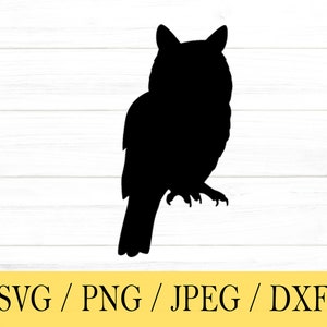 Owl svg, Animal SVG, svg, png, dxf, jpeg, Digital Download, Cut File, Cricut, Silhouette, Glowforge, Svg files for cricut