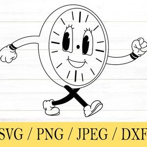 Miss Minutes svg, TVA svg, png, dxf, jpeg, digitale download, gesneden bestand, Cricut, silhouet, Glowforge, Svg-bestanden voor de cricut