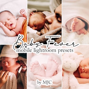 Baby Lightroom Presets, Newborn, Instagram Presets, Lifestyle Photo Editing, Blogger and Influencer Presets, DNG, XMP, Mobile, Desktop