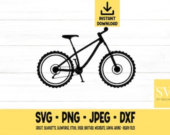 Bike svg, Bicycle SVG, svg, png, dxf, jpeg, Digital Download, Cut File, Cricut, Silhouette, Glowforge, Svg files for cricut