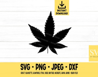 Marijuana Leaf svg, Pot SVG, Stoner, svg, png, dxf, jpeg, Digital Download, Cut File, Cricut, Silhouette, Glowforge, Svg files for cricut