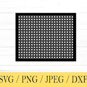 Rattan Pattern svg, Rattan SVG, Cane, svg, png, dxf, jpeg, Digital Download, Cut File, Cricut, Silhouette, Glowforge, Svg files for cricut