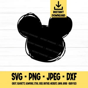 Mouse svg, Scribble, Mouse Head, Mouse head, Mouse, svg, png, dxf, jpeg, Digital Download, Cut File, Cricut, Silhouette, Glowforge