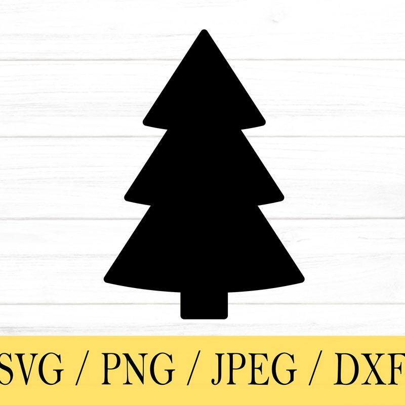 Christmas Tree Svg Files - Etsy