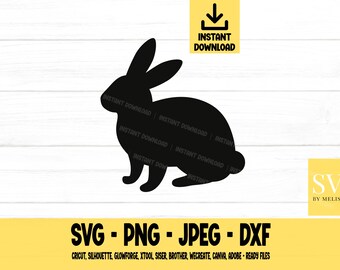 Easter svg, Bunny svg, Rabbit, Animal SVG, svg, png, dxf, jpeg, Digital Download, Cut File, Cricut, Silhouette, Glowforge, Svg files cricut