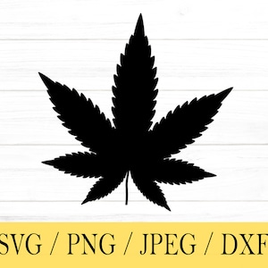 Marihuanablad svg, pot SVG, stoner, svg, png, dxf, jpeg, digitale download, gesneden bestand, Cricut, silhouet, Glowforge, Svg-bestanden voor de cricut