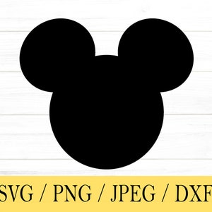 Maus svg, Maus Kopf, Maus Kopf, Maus, svg, png, dxf, jpeg, Digital Download, Cut File, Cricut, Silhouette, Glowforge