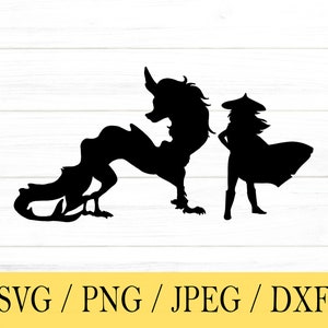 Dragon and Girl svg, svg, png, dxf, jpeg, digitale download, gesneden bestand, Cricut, silhouet, Glowforge