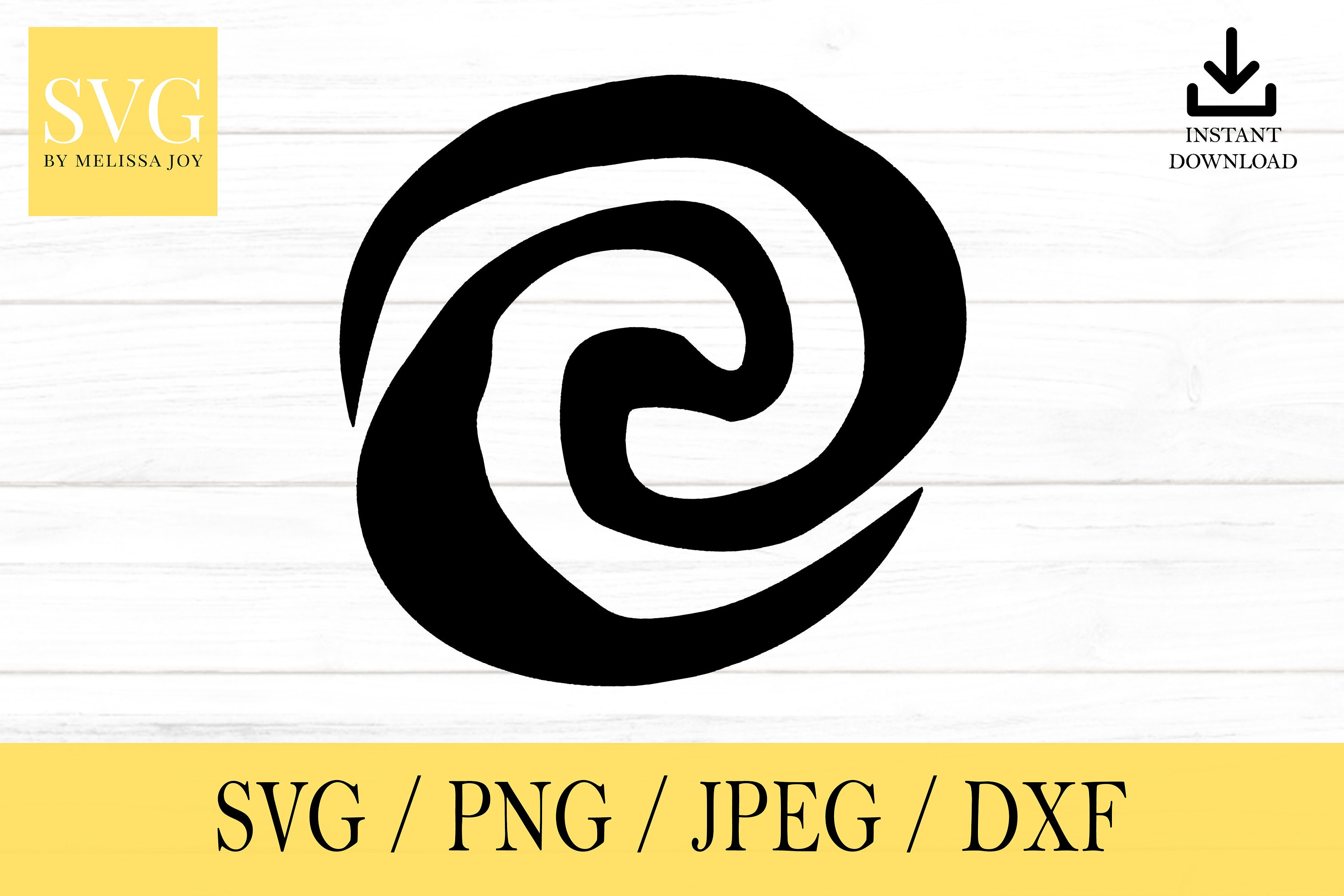Moana Ocean Svg Swirl Symbol Moana Svg Png Dxf Jpeg - Etsy Finland