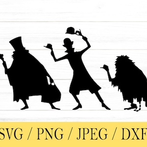 Geister svg, Halloween, Freizeitpark, svg, png, dxf, jpeg, digitaler Download, Schnittdatei, Cricut, Silhouette, Glowforge