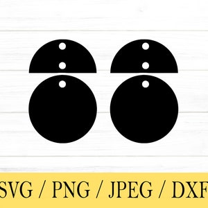Earring svg, Earrings SVG, svg, png, dxf, jpeg, Digital Download, Cut File, Cricut, Silhouette, Glowforge, Svg files for cricut