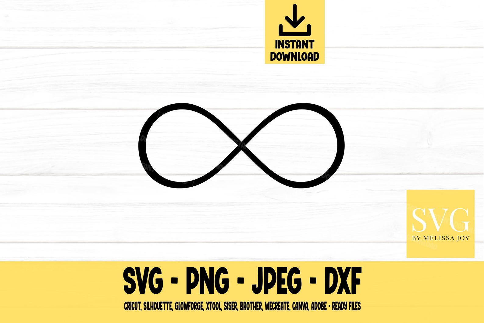 Infinity Symbol SVG, Infinity, Shape, Svg, Png, Dxf, Jpeg, Digital ...