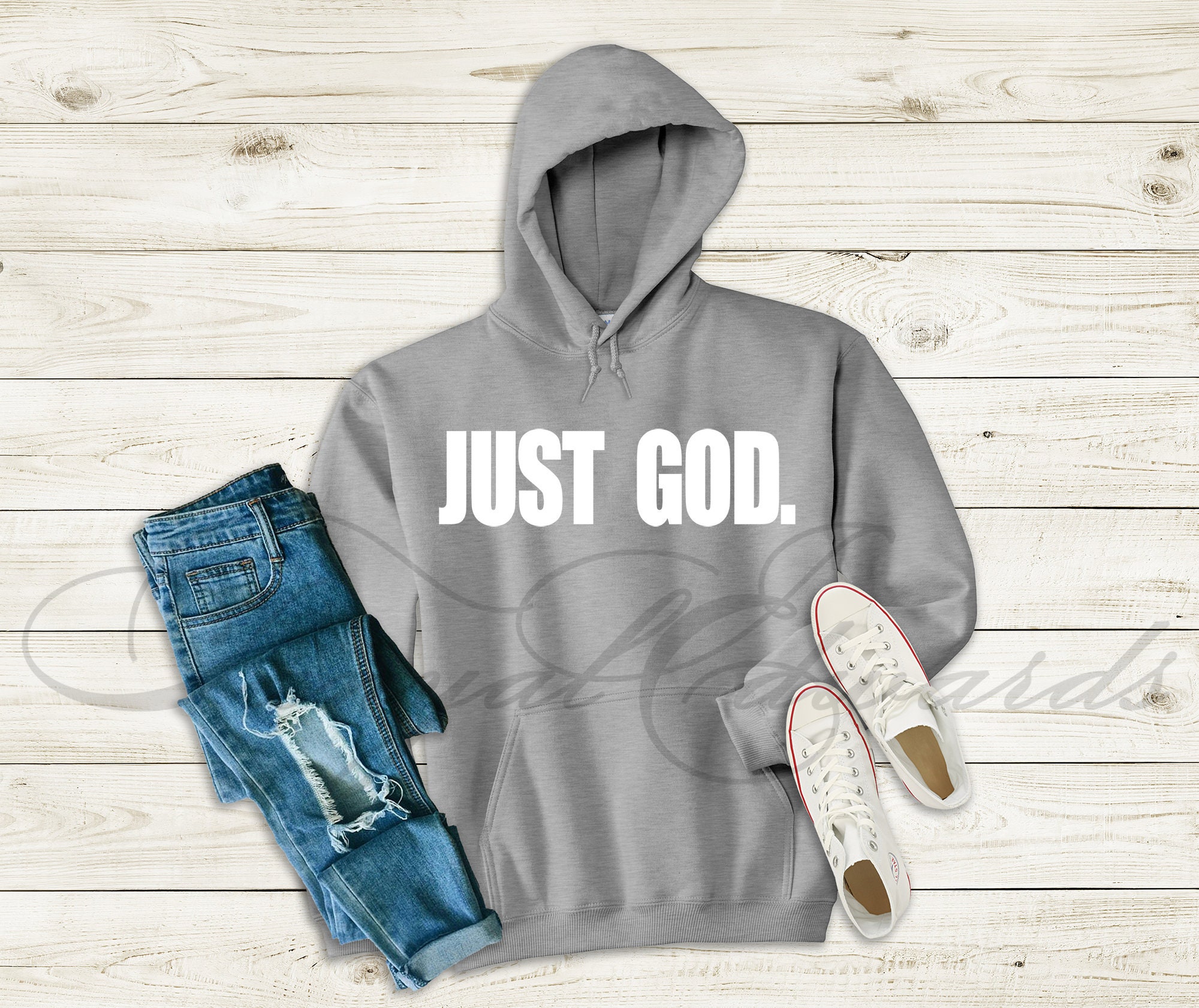 Just god sweatshirt Clearance