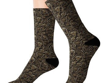 Steampunk Socks | Custom Socks | Printed Socks | Cosplay |