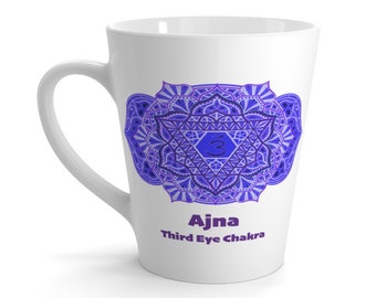 Ajna Chakra Coffee Yoga and Mediation Mug