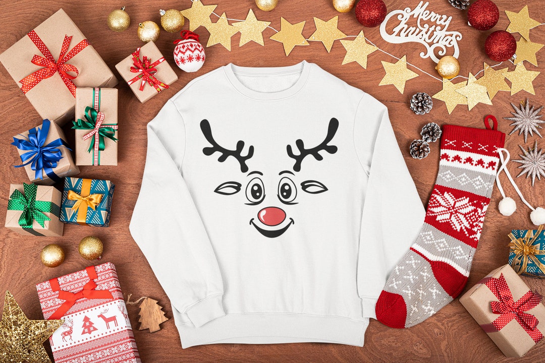 Reindeer Christmas Graphic Sweatshirt