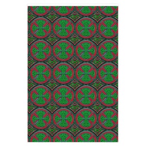 Celtic, Viking, Yule, Solstice inspired Christmas Wrapping Paper Unique image 2