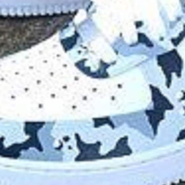 Af1 Shoe Template Etsy