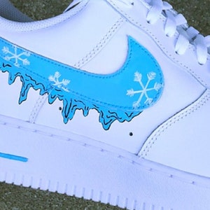 Snowflake Winter Style Pattern Quality Vinyl Sneaker Stencils Custom Shoe Trainer Pattern BESTPRICE Free UK P&P Airbrushing Customizing Etch