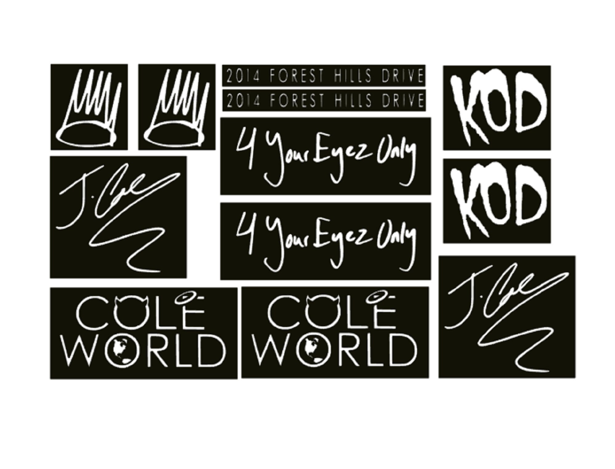 Custom J Cole Shoe Trainer Stencils Quality Vinyl Stencil Etsy
