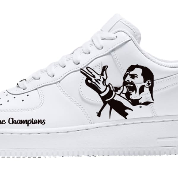 Freddy Mercury Queen Boho Rhapsody Vinyl Stencil Set De 6 Pochoirs de différentes tailles pour la gravure à l’aérographe Peinture Sneaker Lunettes Etc