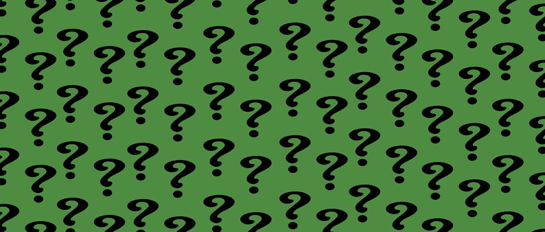 Riddler Style Question Mark Custom Vinyl Stencils Best Price - Etsy