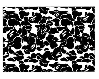 bape vans stencil