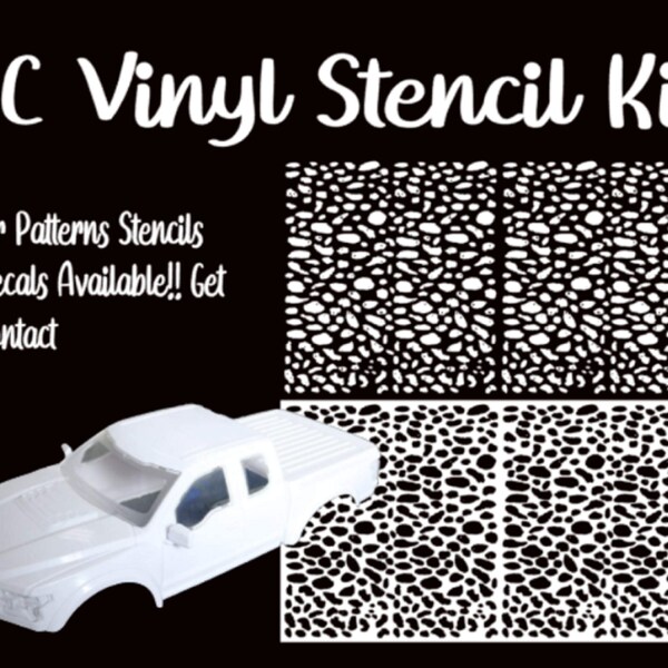 Rc Car Paint Stencils - Etsy