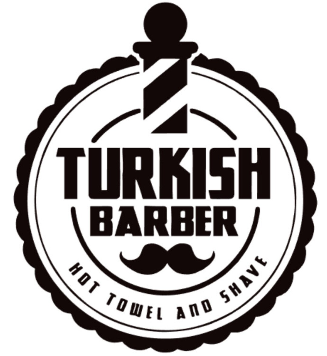 Turkish Barber Shop Window Decal Vinyl Sticker Top Quality Etsy