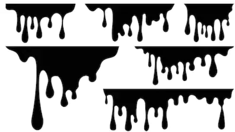 Dripping Stencils Set Of 12 Various Sizes Quality Multi Use | Etsy