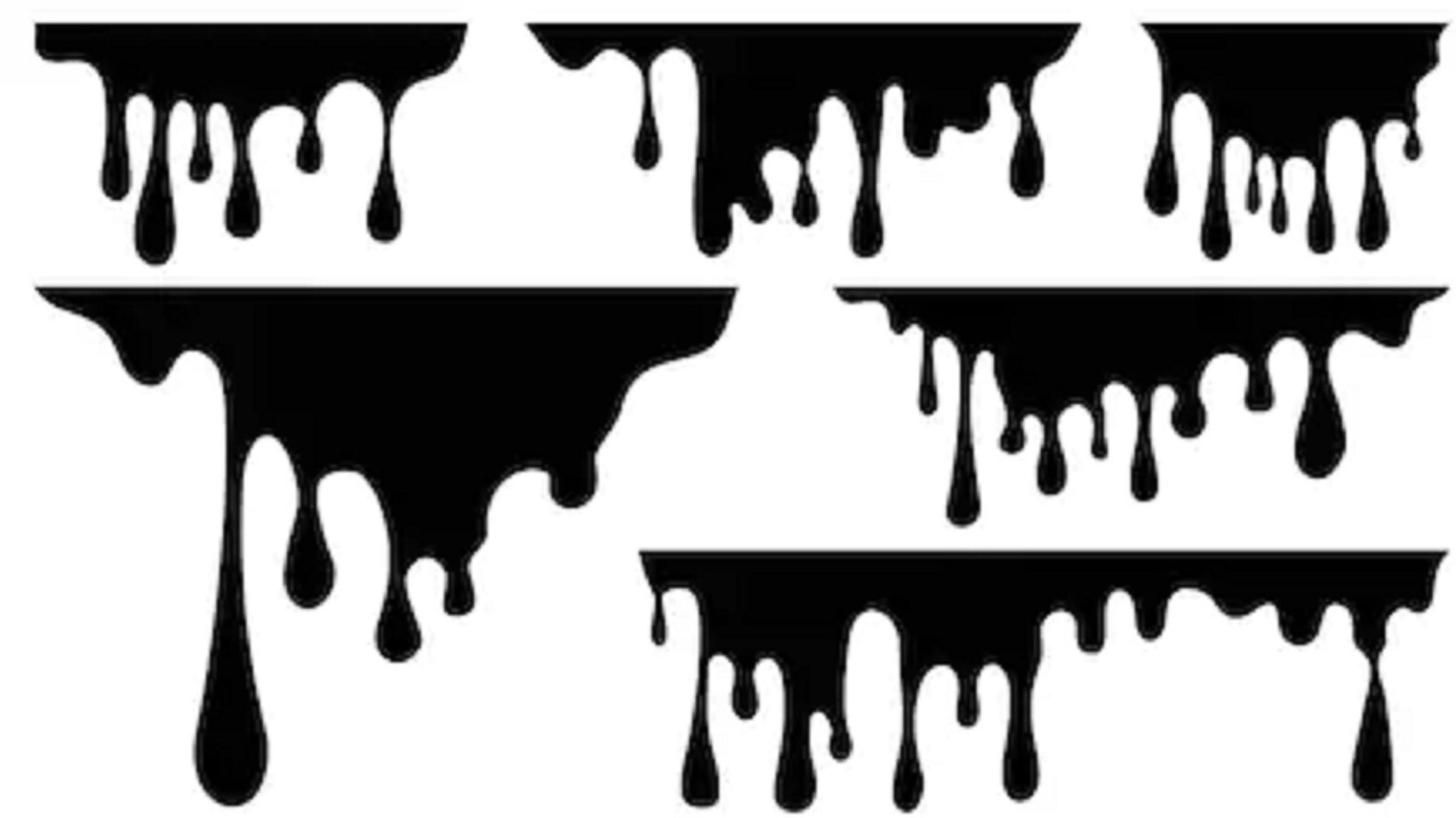 Dripping Stencils Set Of 12 Various Sizes Quality Multi Use Etsy