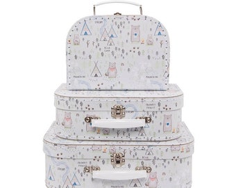 nesting suitcases set of 3