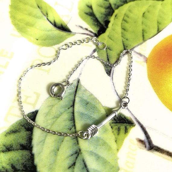 Silver Bracelet 925/1000 Arrow 18cm - Etsy