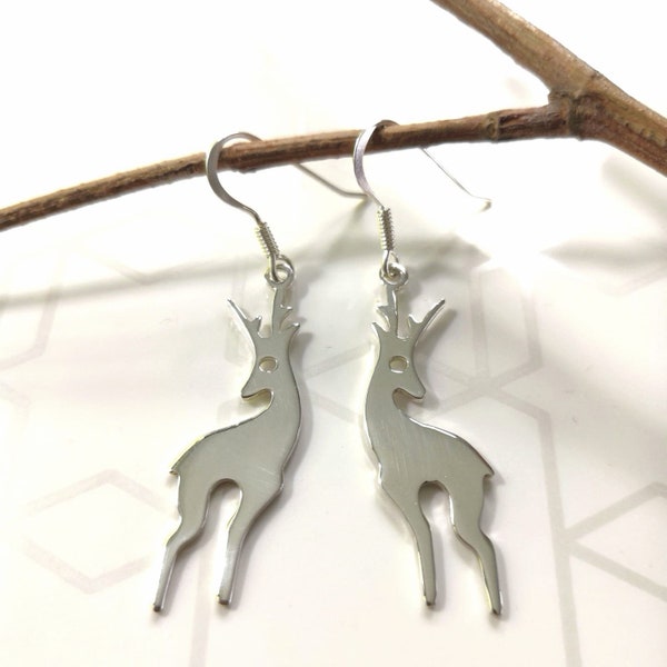 Deer Sterling Silver Handcrafted Ear-cuff