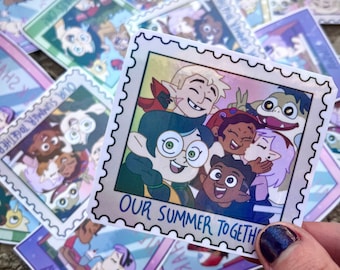 Thanks To Them Scrapbook Photo Stickers - The Owl House Season 3