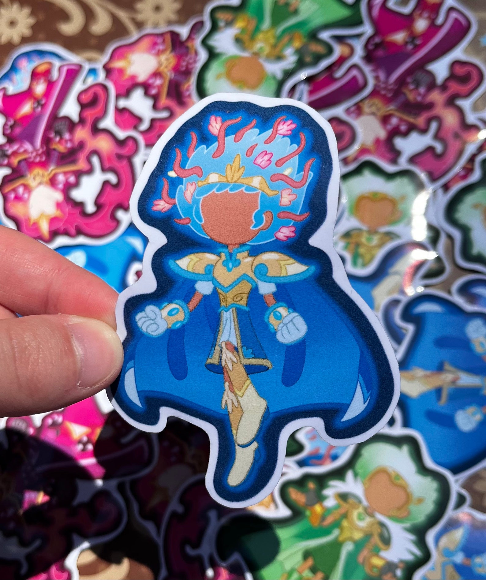 Calamity Powers Trio Stickers Amphibia the Hardest Thing Etsy