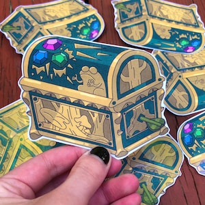 Amphibia True Colors Calamity Box Sticker