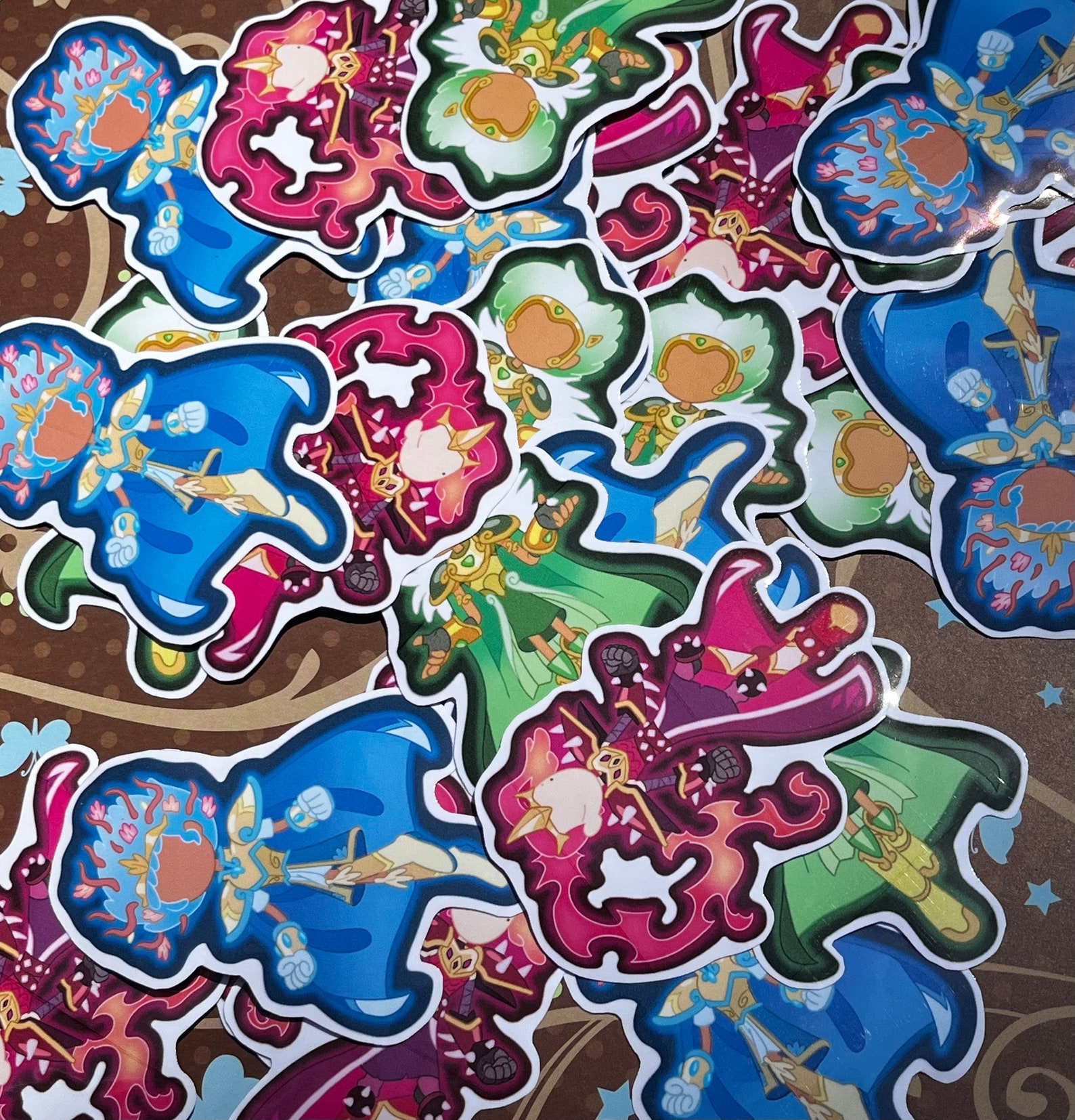 Calamity Powers Trio Stickers Amphibia the Hardest Thing Etsy