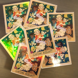 Watching And Dreaming Polaroid Stickers The Owl House Season 3 Finale image 3