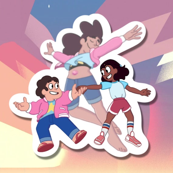 ステヴォニー - スティーブンとコニーの融合ステッカー