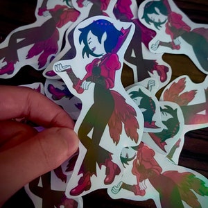 Marceline die Vampirprinzessin Sticker - der Stern - Adventure Time Fionna & Cake Folge 7