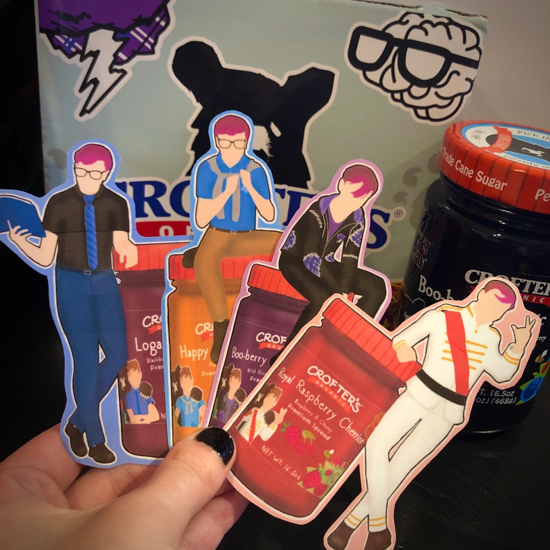 Sander's Sides Crofters Jam Stickers Etsy