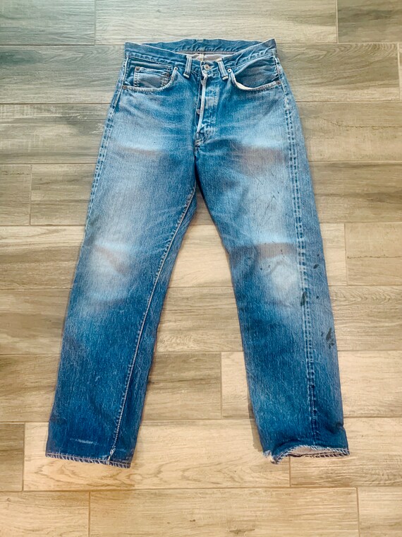 Vintage 1950’s 60’s LEVIS 501XX Big E Jeans Hidden