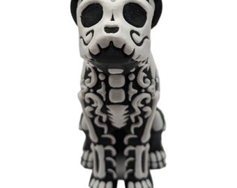 3D Printed Skeleton Dog: Dia de Muertos Decor