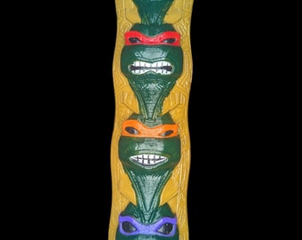 3D Printed TMNT Tiki Totem Decor